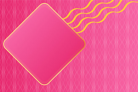 Modern luxury abstract background with golden line elements. modern pink background vector for designのイラスト素材