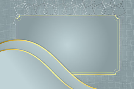 modern luxury abstract background with golden line elements gradient gray background modern for vector designのイラスト素材