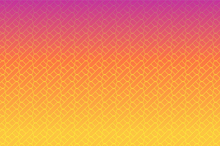 Pattern with geometric elements in orange-pink tones. vector abstract gradient backgroundのイラスト素材