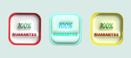 3D Award quality guarantee and Premium quality certificate ,3D Renderingの写真素材