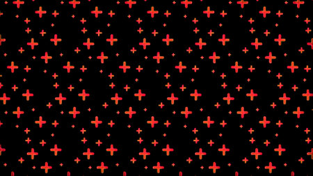 Glowing looping neon effect background, black background.
