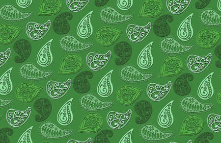 Vector paisley patternのイラスト素材