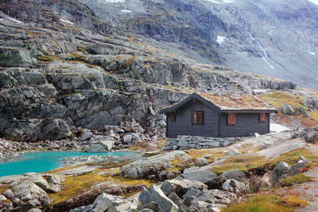 House in high Norway mountains.