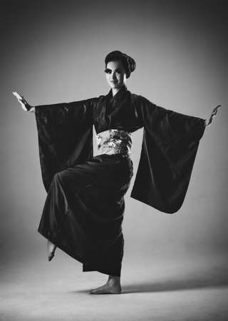 Young japanese woman  Film style colors の写真素材