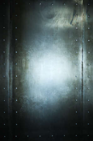 Metallic wall texture or background の写真素材