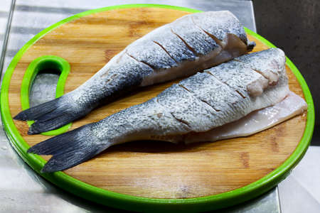 Fish at cooking 