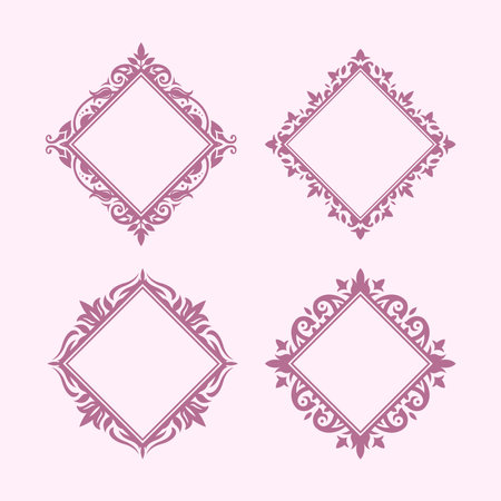 Floral Motif Paistley Traditional Ornament. Ornate element for design. Ornament pattern for wedding invitations, birthday and greeting cards. Traditional golden decor.のイラスト素材