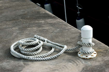 rope in portの写真素材