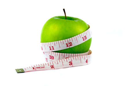 green apple for dietの写真素材