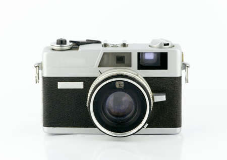 retro cameraの写真素材