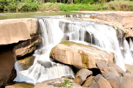 Kaengsopha Waterfall   in phetchabun , Thailandの写真素材