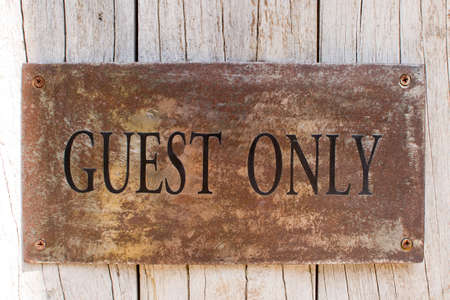 Guest Labelの写真素材