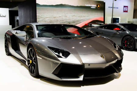 BANGKOK - JUNE29  Lamborghini  on display at Bangkok International Autosalon 2013 on June, 2013 in Bangkok, Thailand のeditorial素材