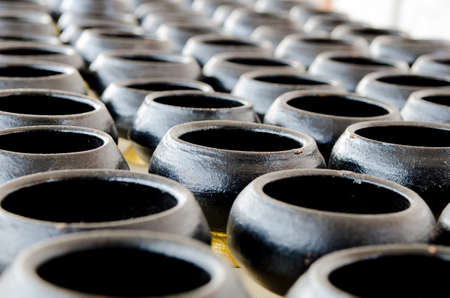 Bat (The alms bowl used by monks to receive donations of foods)の写真素材