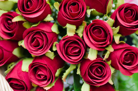 Bouquet of Roses in vintage style.の写真素材