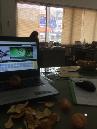 Office or canteenのeditorial素材