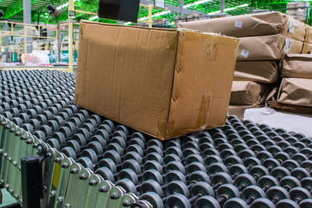 roller conveyorsの写真素材