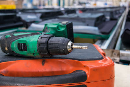 Electric screwdriverの写真素材