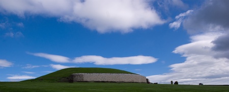 newgrange passage tombの写真素材