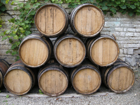 OAK CHABLIS WINE BARRELS