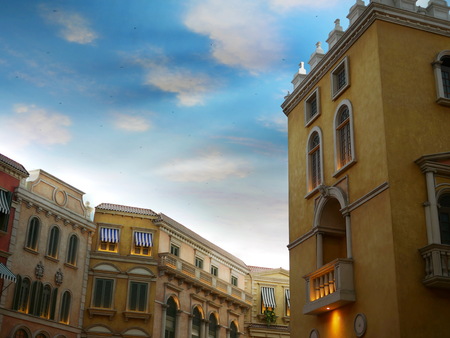 Interior decorated in Venetianのeditorial素材
