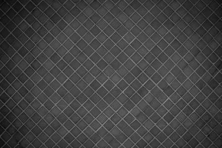 Tile background black and whiteの写真素材