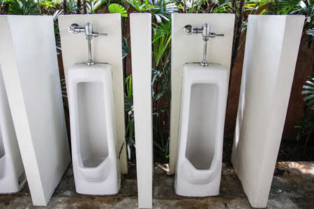 chamber pot in natureの写真素材