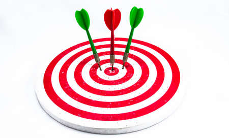 Darts isolatedの写真素材