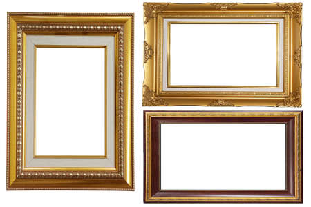picture frame isolatedの写真素材