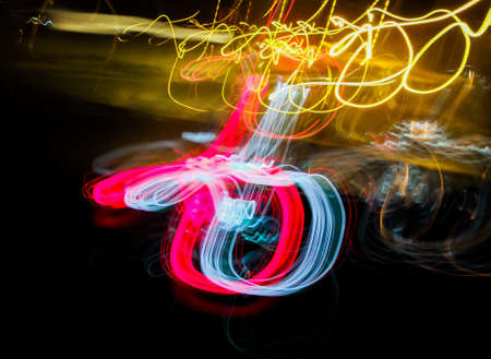 light line colorful abstract backgroundの写真素材