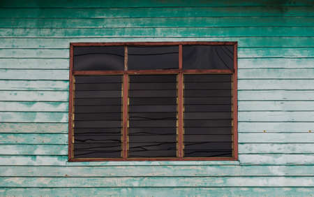 wood windows backgroundの写真素材