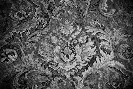Red pattern fabricの写真素材