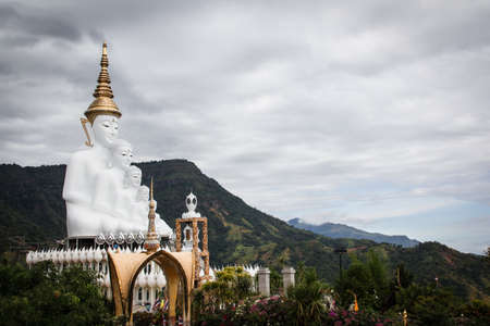 Big Buddha white color, at Thailand
