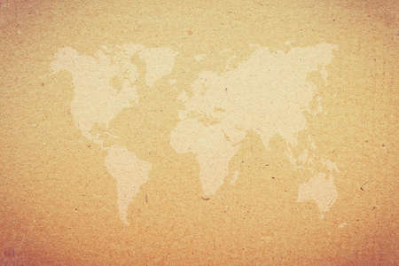 old map of the worldの写真素材