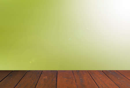 colorful blur background and Wood Floor