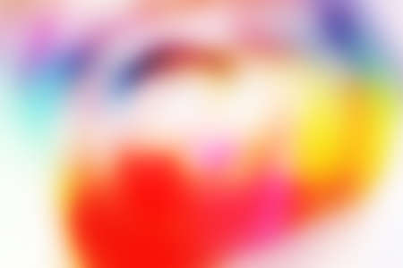 Soft colourful circular abstract backgroundの写真素材