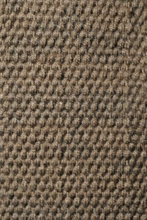 Textured of brown jeans label