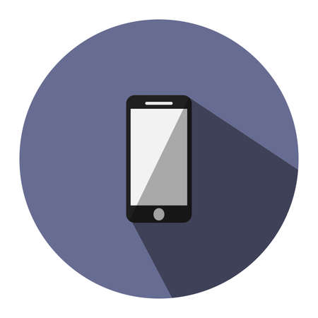 Illustration is a mobile icon. Can be used in the media.のイラスト素材