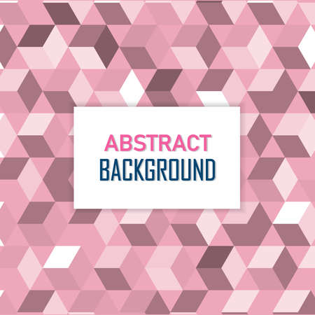 Illustration is Geometric Seamless pink and white texture.Can be used as a background wallpaper or decorate in print.のイラスト素材