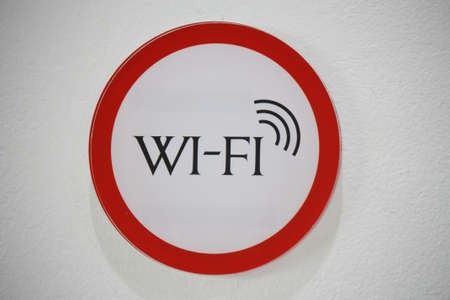 The wifi areaの写真素材