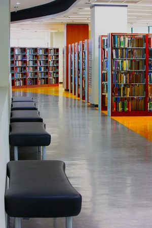 library from the corner