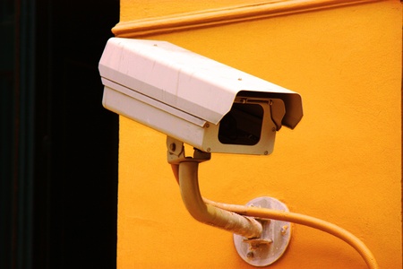 CCTV security cameraの写真素材