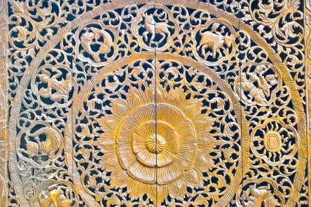 Zodiac wooden textureの写真素材