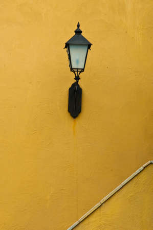 Lighting on the stairsの写真素材