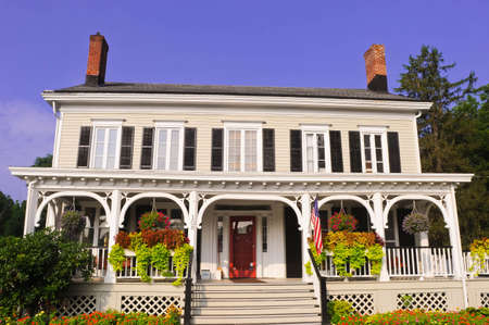 Classical designed building of the hospitalのeditorial素材