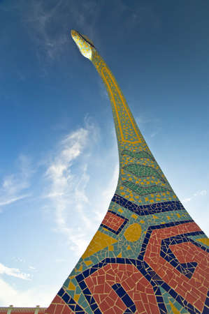 Modern designed of Dinosaur at the mallの写真素材