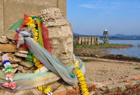 Buddha Headの写真素材