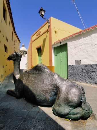 Aguimes, Gran Canaria, Canary Islands, Spainの写真素材