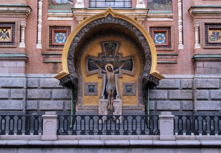 Church of the Savior on Blood, Saint Petersburg, Russiaの写真素材