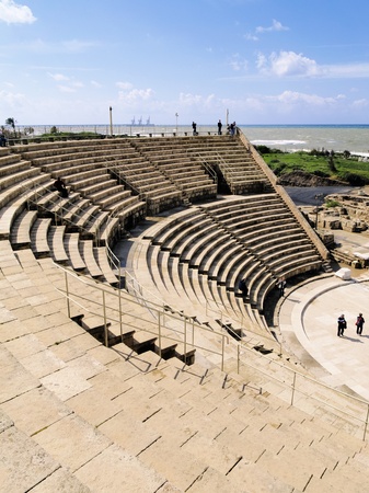 Caesarea Theatreの写真素材